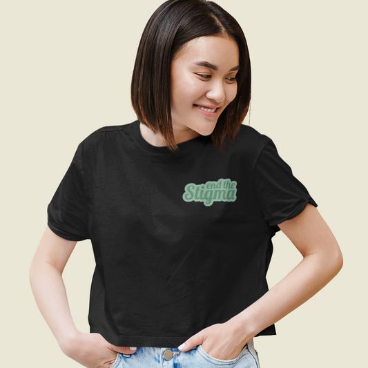 End the Stigma - Adult Cropped Tee
